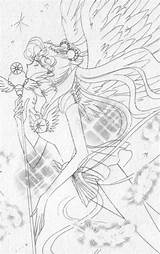 Sailor Moon Cosmos Manga Coloring Pages Takeuchi Naoko Tumblr Mara Artist Series Choose Board Anime Serenity Queen Site Desde Guardado sketch template