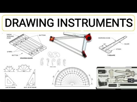 engineering drawing instruments drawing instruments  beginners drawing instruments