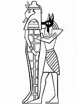 Coloring Pages Hieroglyphics Getcolorings Egyptian sketch template