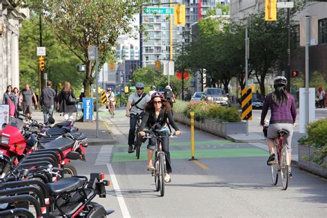 study protected bike lanes   increase biking vox