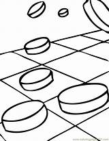 Checkers Coloring Drawing Pages Checkered Flag Kids Game Popular Paintingvalley Getcolorings Template Coloringhome sketch template