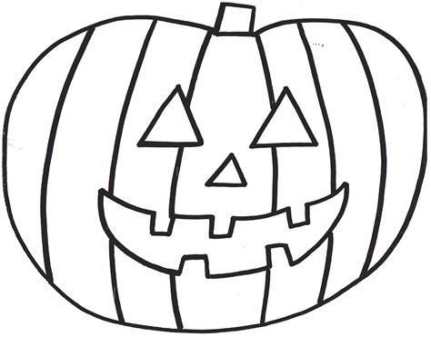 halloween pumpkin  coloring page