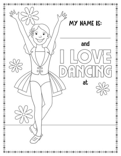 love dance coloring pages dance coloring pages dance crafts dance