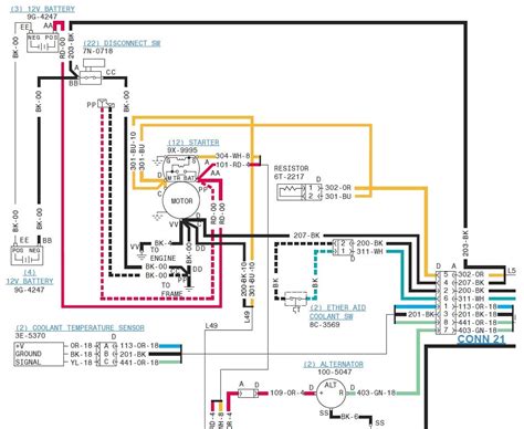 caterpillar alternator wiring diagram  wiring diagram sample