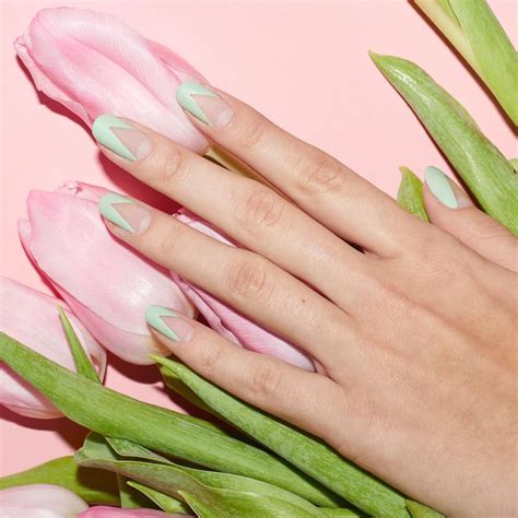 negative space spring mani pictures   images  facebook