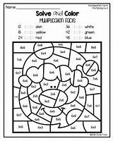 Multiplication Worksheets Solve sketch template