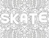 Coloring Pages Skating Figure Printable Getcolorings sketch template