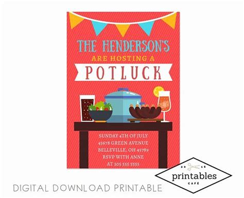 Potluck Bbq Invitation Wording Lovely 25 Best Ideas About Potluck
