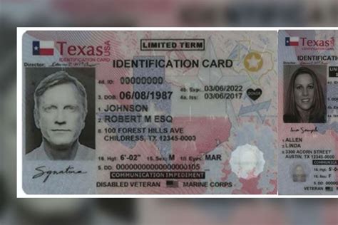 texas identification card sample hot sex picture