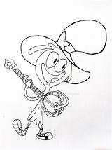 Wander Yonder Coloring sketch template