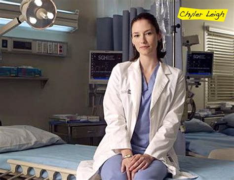 Spoiler Alert Grey S Anatomy Star Chyler Leigh Spills