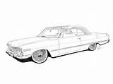 Lowrider Coloring Pages Impala Drawing Drawings Car Cars Truck Chevy Google Wagon Color Hot Search Draw Colouring Getdrawings Camaro Ss sketch template