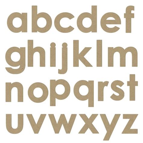 wooden alphabet lowercase pack   wooden shapes cleverpatch