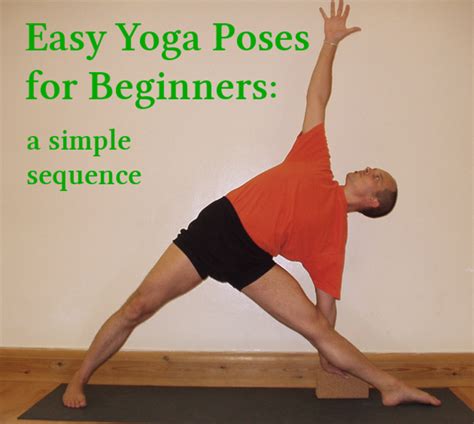 easy yoga poses  beginners  home practice caloriebee