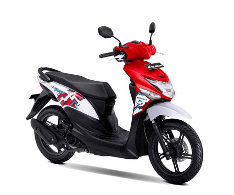 updated honda beat pop esp scooter launched  indonesia