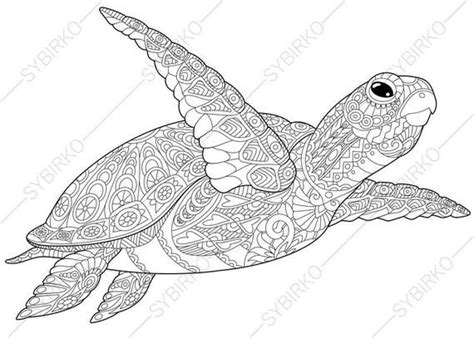 sea ocean fishes coloring pages coloring book  adults  etsy