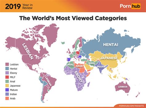 eye candy most popular porn categories by country in