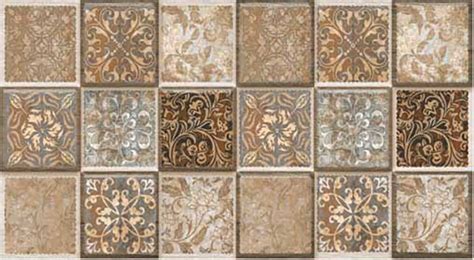 antique decor digital  cm wall tiles satin matt