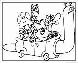 Chowder Coloring Pages Characters Getcolorings sketch template
