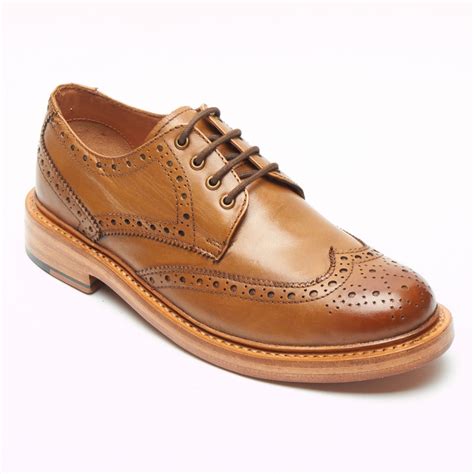 mens leather oxford goodyear welted shoes  lucini shoes