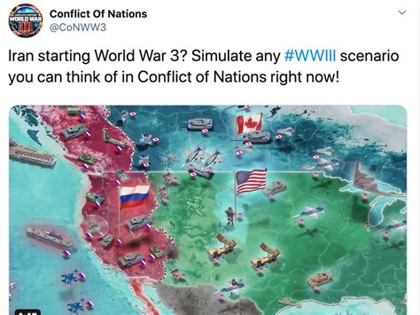 twitter users are slamming a world war 3 themed video game after it