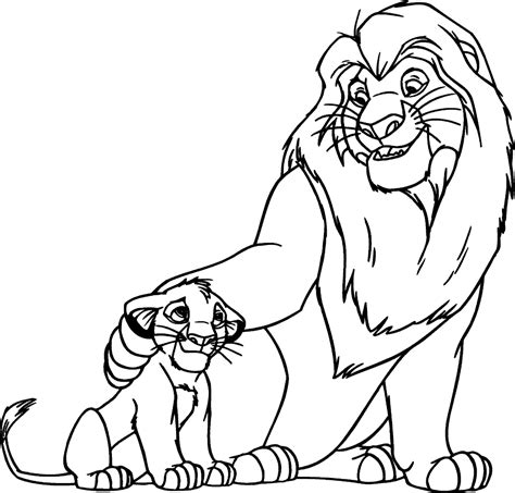 lion king coloring pages clip art library