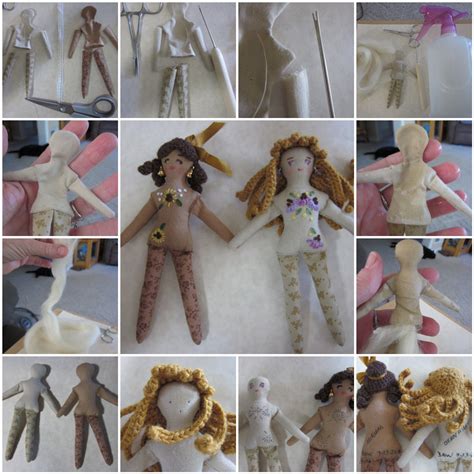 hook  hand making cloth dolls