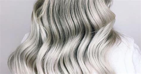 Metallic Silver Hair Color Trend 2018