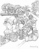 Coloring Printable Print Market Farmers Family Harvest Instant Drawing Dessins Etsy Pen Road Request Something Order Custom Made Just Time sketch template