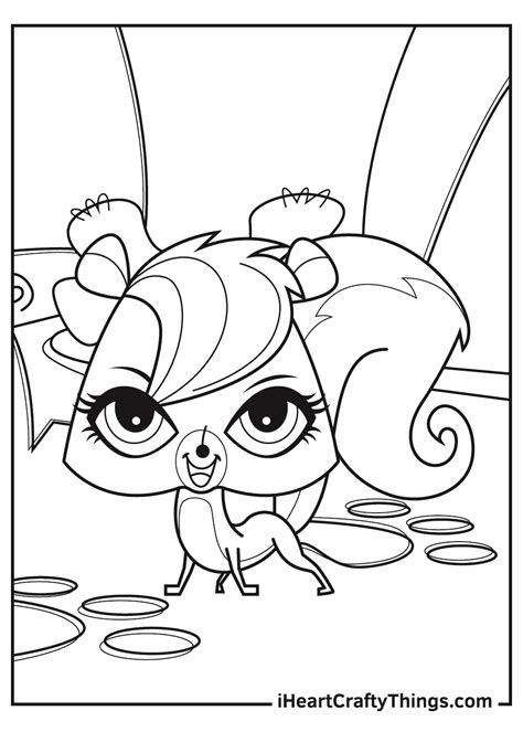 littlest pet shop coloring pages updated