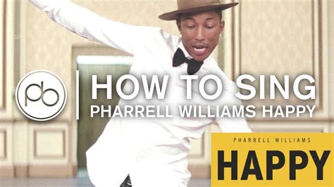 how to sing pharrell williams happy youtube
