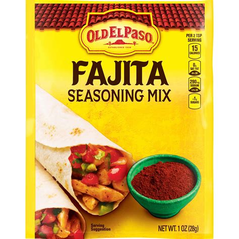 fajita seasoning mix products  el paso