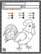 Mewarna Kanak Prasekolah Latihan Kitpramenulis Mengenal Huruf Membaca Kecil Nurain Cikgu Aishah sketch template