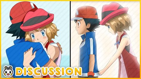 Serena Kisses Ash Confesses Her Love To Ash Amourshipping Pokemon
