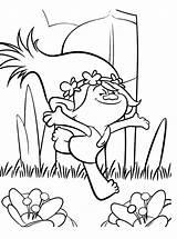 Trolls Coloring Pages Movie Holiday Print Color Site Moana sketch template