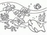 Coloring Underwater Pages Printable Ocean Floor Drawing Plants Under Cartoon Print Life Kids Sea Color Getcolorings Sheet Getdrawings Cuba Ideal sketch template