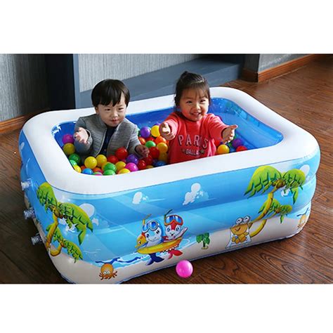 buy inflatable swimming water pool portable outdoor children bathtub game