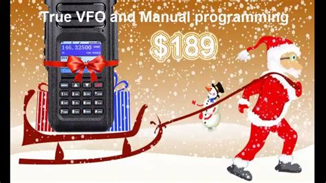 merry christmas retevis big promotion for amateur radio youtube