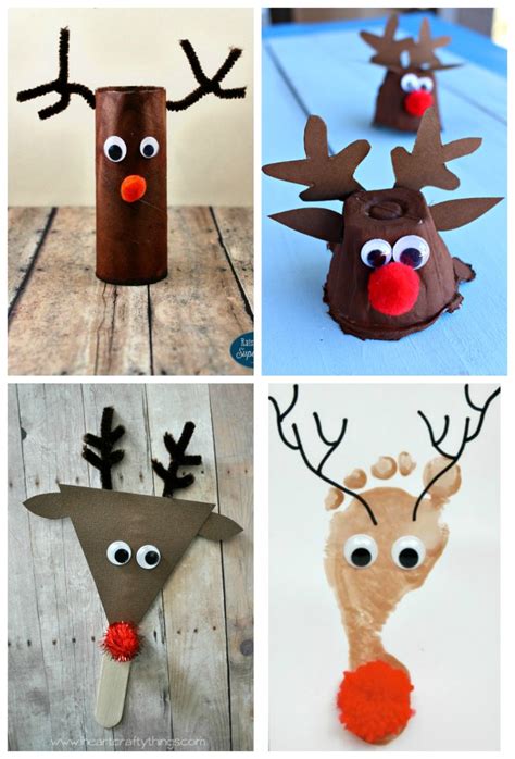 top ten reindeer kid crafts  resourceful mama