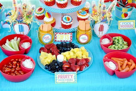 attractive pool party food ideas  adults