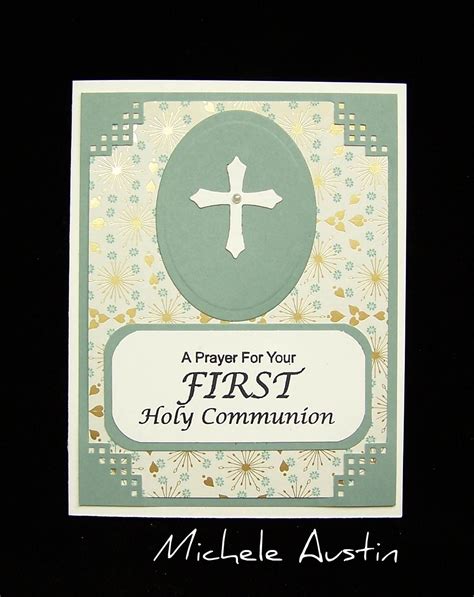 communion card  communion cards baptism cards  holy