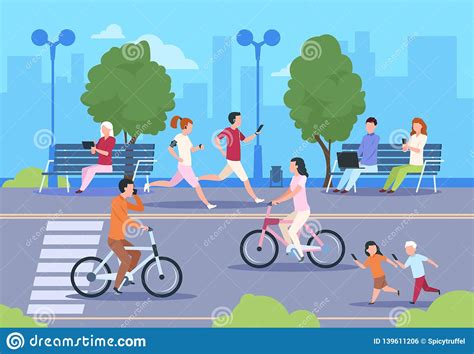 man riding a bicycle cartoon vector 57123401