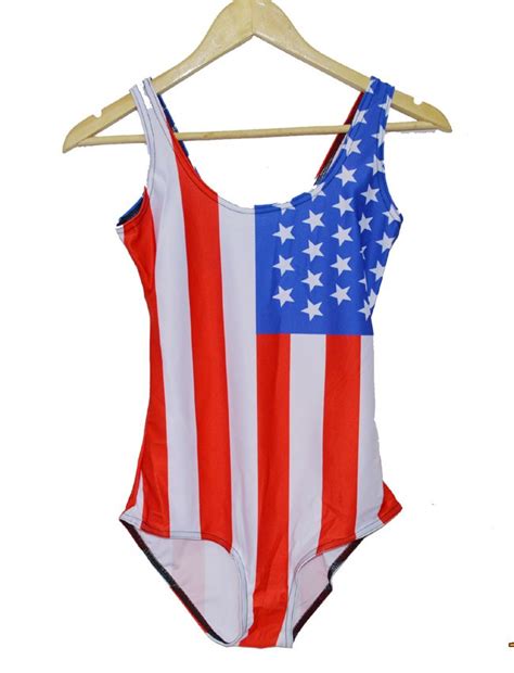 wholesale new sex hot girl sexy american flag style bikini top with