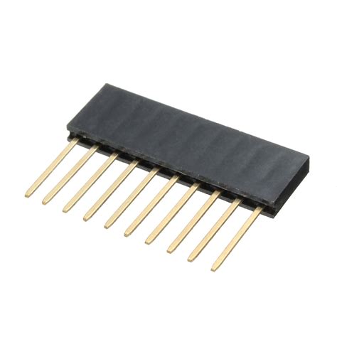 pcs p mm stackable long connector female pin header alexnldcom