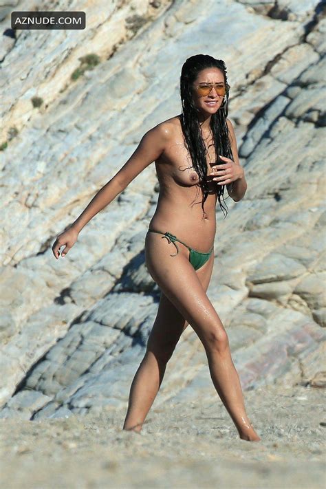 Shay Mitchell Sexy And Topless Photos Spotted On The Beach
