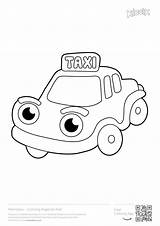 Coloring Taxi Pages Ipod Getcolorings Printable Comments Kids Color Touch sketch template