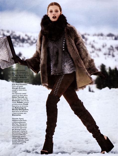 constance jablonski vogue russia nov 2009 models