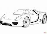 918 Spyder Car Ausdrucken Supercoloring Malvorlagen Kostenlos Fotocommunity sketch template