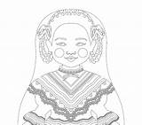 Amyperrotti Coloring Sheet Mexican Contact Shop Doll Printable Traditional sketch template