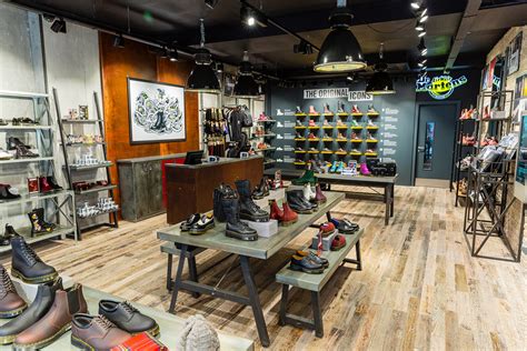 dr martens store artwork  behance